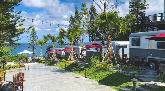 『汪喵揪了走』歡慶中秋！花蓮六星級海景露營車二日