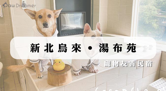『Paw Dreamer 吃喝玩樂』新北烏來‧湯布苑｜寵物友善民宿