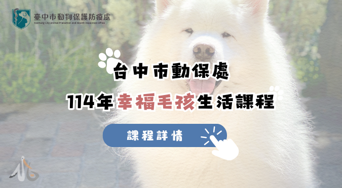 台中市動物保護防疫處 /  聽聽毛孩想說什麼︱毛孩電影導讀