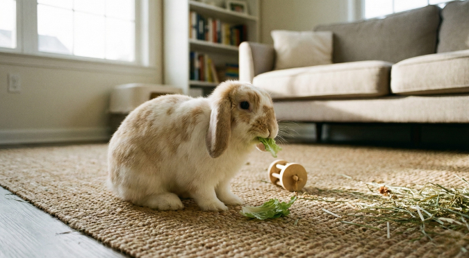 兔子的鈣代謝祕密：跑跳預防尿鈣沉積與結石的關鍵指南